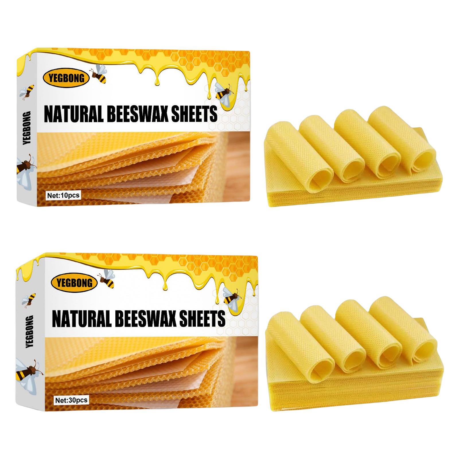Candle Making With Beeswax - Beeswax Sheets, Beekeeping Foundation Sheets, Beeswax