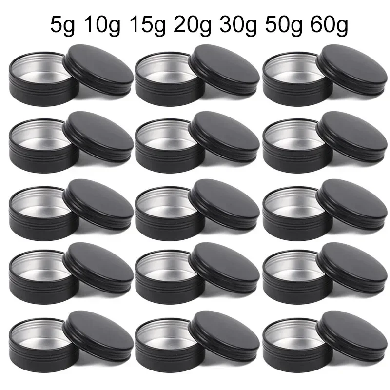 Candle Making Jars Wholesale - 50Pcs Black Empty Candle Jars with