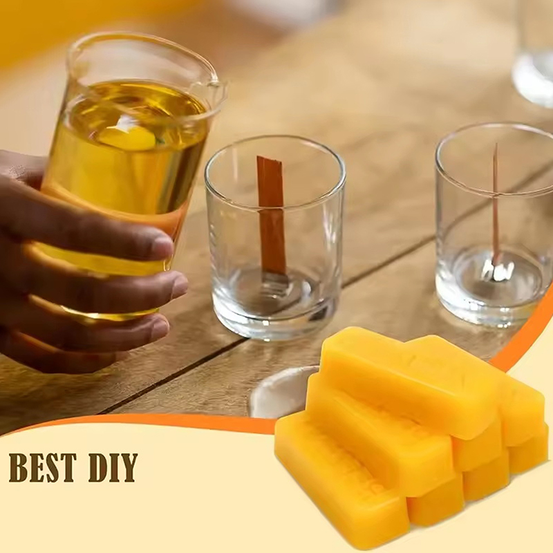 Candle Making With Beeswax - 4/8pcs Pure Beeswax Blocks, High-Quality Waxing