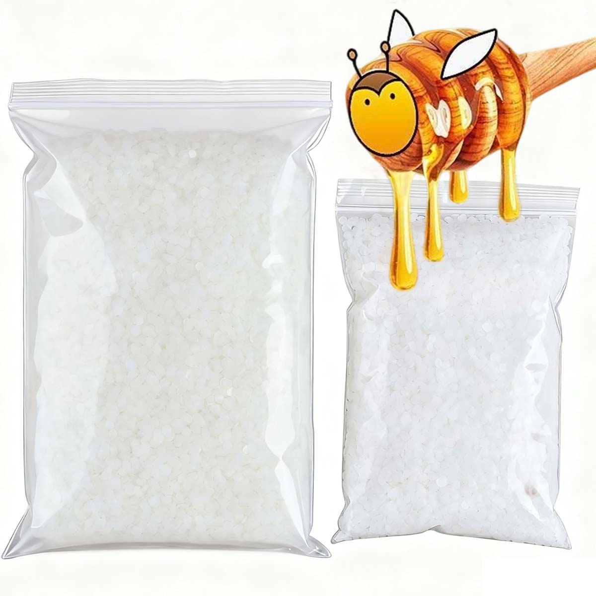 Candle Making With Beeswax - 200g-1000g White Beeswax Pure Natural Granular
