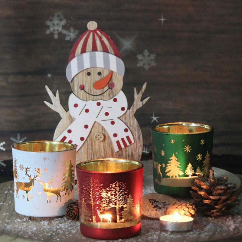Candle Making Jars Wholesale - Christmas Glass Vessels for Scented Candle