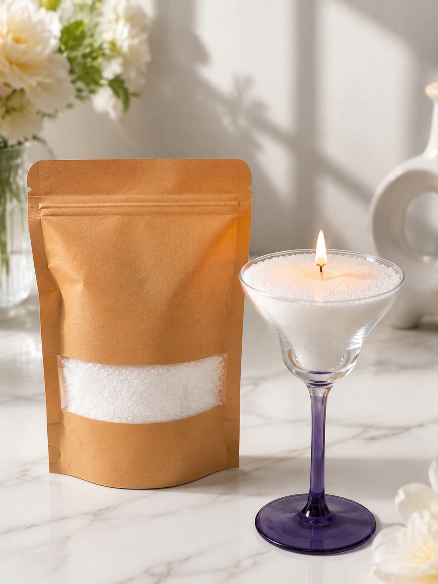1000g pearl wax DIY is the raw - Candle Making Place ulasan dan harga