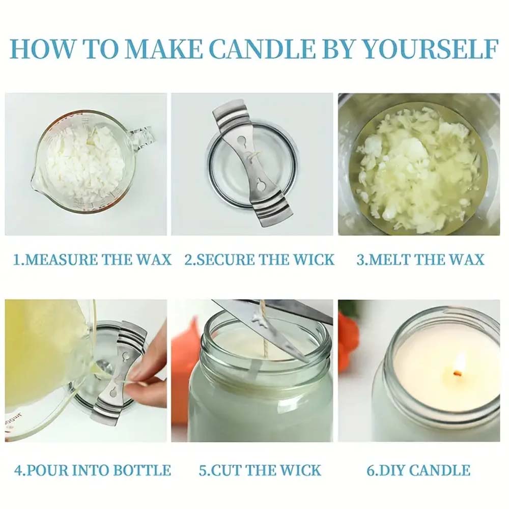 Soy Candle Wax for Candle Maki - Candle Making Jars Wholesale ulasan dan harga