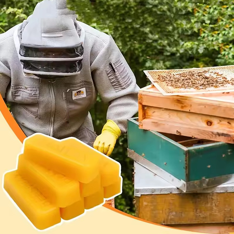 4/8pcs Pure Beeswax Blocks, Hi - Candle Making With Beeswax ulasan dan harga