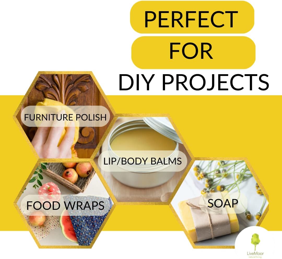 Beeswax Bar, Candle Wax Block  - Candle Making With Beeswax ulasan dan harga
